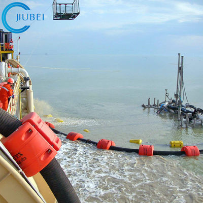 Rotomouldedpe het Uitbaggeren de Machine Floater Marine Dredger van Pijpvlotters 14 Duim