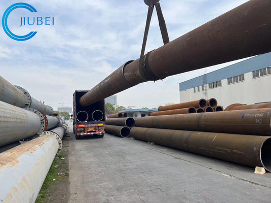 Van de de Pijpmijnbouw van het schurings de Bestand Staal Met een laag bedekte Pijpleidingen Rubber om Ertsdunne modder 2000mm over te brengen