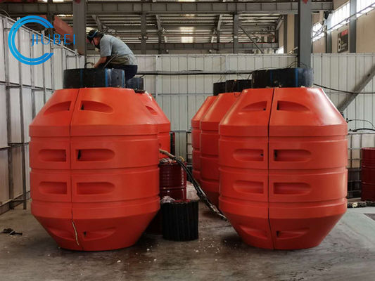 Aangepaste Groottepu HDPE Pijp Floater voor Drijvende Marine Dredging Pipeline