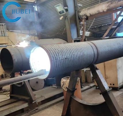Polijst / coating Dual Metal Wear Resistant Pipe voor zand / slurry Dredging