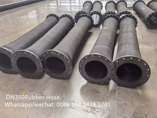 Aanpasbare rubberen slang HB-ringen Innerlijke diameter 100-900 mm Eindverbindingen Stalen flenzen