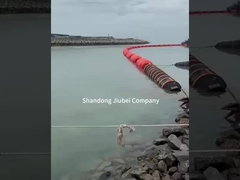 Langdurige levensduur met behulp van polyethyleenbuisvlotter met slagweerstand Oranje kleur drijfkracht > 150N