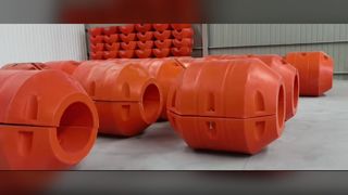 HDPE-buisdrijver voor bagger- en maritieme veiligheid