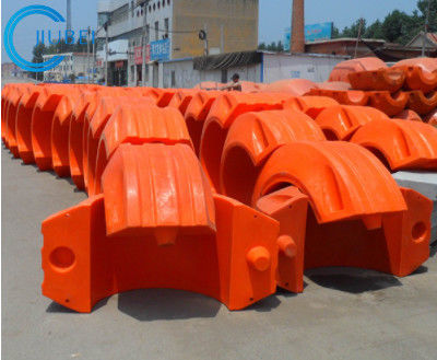 Oranje het Uitbaggeren van Marine Pontons Pipe Floats Buoys Pijpleiding Ondersteunend Duim 4-6