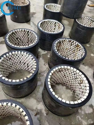16 Duim 12“ Rubberlossingsslang voor Pomp Ceramische Ruwste Overzeese Mijnbouwvoorwaarden Met duikvermogen