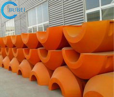 De Pijp van de barrièreslang drijft het Uitbaggeren van Boeienmarine high density foam filled Lange Lijn