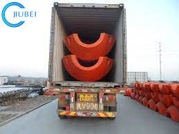 De Pijp van de barrièreslang drijft het Uitbaggeren van Boeienmarine high density foam filled Lange Lijn
