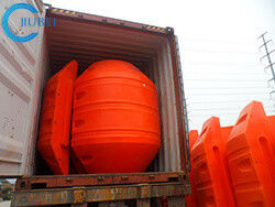 Baggermachinehdpe van het het Polyethyleenschuim van Pijpfloaters isoleerde de de Vlotter Middelgrote Dichtheid pre 300mm