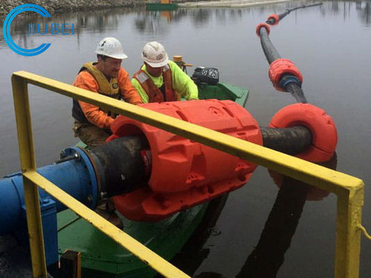 Baggermachinehdpe van het het Polyethyleenschuim van Pijpfloaters isoleerde de de Vlotter Middelgrote Dichtheid pre 300mm