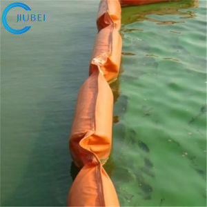 Van de de Boombarrière van het afval Drijvende Puin de Olie Absorberende Geweven Geotextile Marine Silt Curtain For Dredging