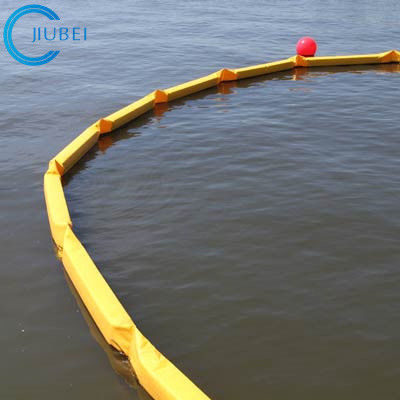 Van de de Boombarrière van het afval Drijvende Puin de Olie Absorberende Geweven Geotextile Marine Silt Curtain For Dredging