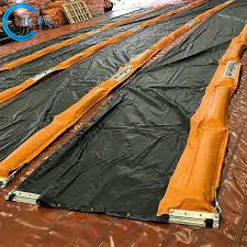 Van de Boom Op zwaar werk berekende pvc van de onkruid Drijvende Olie Absorberende van het het Slibgordijn het Sedimentgordijnen