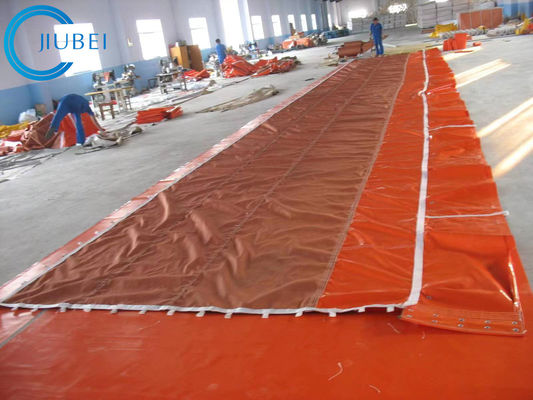 Intertidal Drijvende van de Omheiningsabsorbent flat foam van de Olieboom Stof van pvc