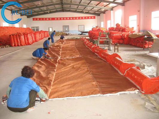 Intertidal Drijvende van de Omheiningsabsorbent flat foam van de Olieboom Stof van pvc