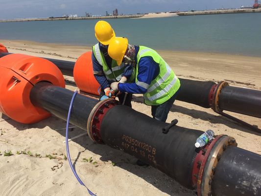De uitbaggerende Drijvende het Zand van Pijpleidingsmaterialen het Uitbaggeren van de het Watermijn van de Modderolie Pijp van Uhmw