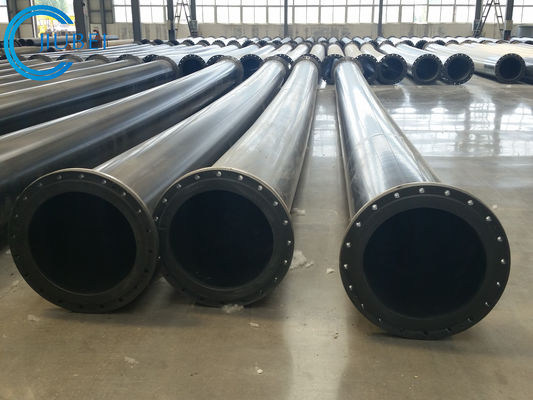 Drijvende Hydraulische Hdpe Marine Dredging Sand Mud Oil Floater van de Baggermachinepijp 12 Duim