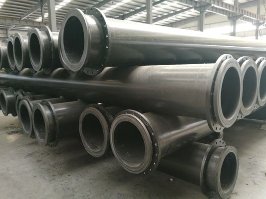 De Pijpleiding die van de de Baggermachinezuiging van de zandpomp Zwarte Uhmwpe-Grote Buizenstelseldiameter uitbaggeren