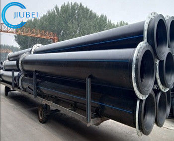 Zandbaggermachine 800mm Hdpe Waterpijp met de Lijn Marine Shipyard van de Flensadapter