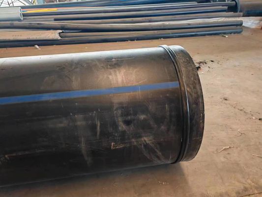 Hoog - dichtheid Schuim Gevulde het Uitbaggeren HDPE Pijp DN900 als het Uitbaggeren van Materiaal Drijvend Dok