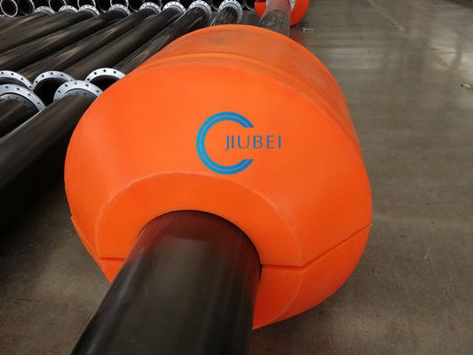 Schimmel / zand / slijm Plastic Dredging Pipe Dredging Pipe Floats With Foam Filled