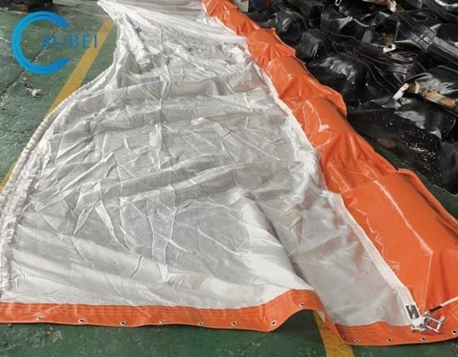 UV-bestendige PVC-siltscreen met een treksterkte van 60-130KN/M