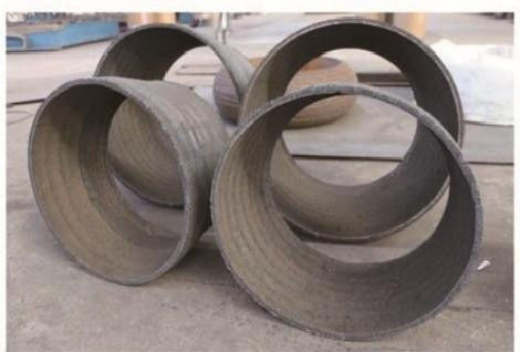 Dual Metal High Wear Resistant Pipe gecombineerd koolstofstaal en legeringsstaal