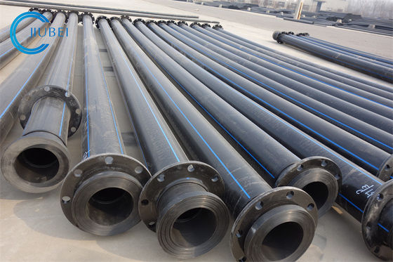 Hoge trekkracht wit HDPE baggerbuis voor waterbehandeling