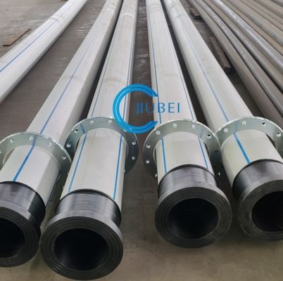 Witte Zwarte Co Extrudeerde baggerbuis HDPE PE100 Productiemethode Voor de productie