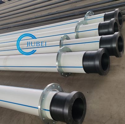 Witte Zwarte Co Extrudeerde baggerbuis HDPE PE100 Productiemethode Voor de productie