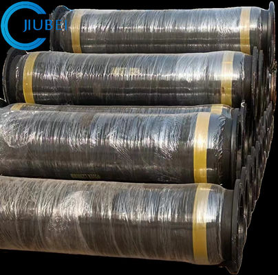 3000 PSI Gepantserde rubber ontladingsslang materialen Barstdruk van 12000 PSI