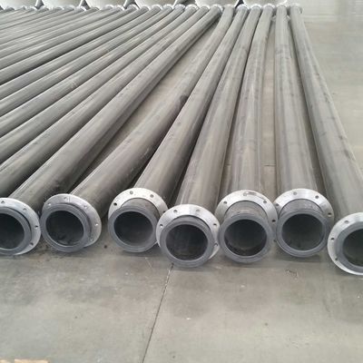 Versletenheidsbestendige zwarte flexibele UHMWPE-pijp S voor industriële leidingsystemen