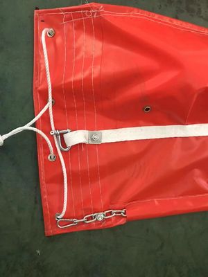 25% verlenging Silt Curtain 60-130KN/M Treksterkte Anti-corrosie