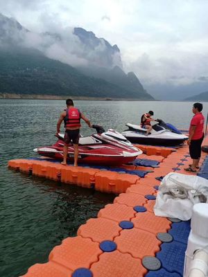 Makkelijke installatie Pe Float Pontoon Duurzaam met niet-glijdend oppervlak