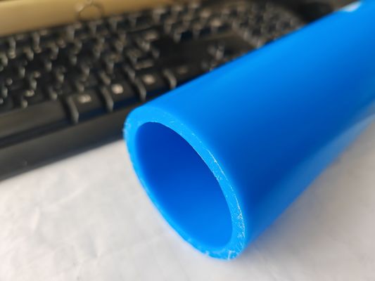 Versletenheidsbestendige blauwe versletenheidsbestendige UHMWPE-pijp voor slijmstoffen