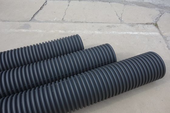 Op maat gemaakte dikte HDPE dubbelwandige gegolfde buis met hoge treksterkte