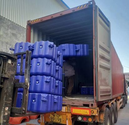 High Density Polyethyleen Modulaire Pontoon met uitstekende stabiliteit en flexibiliteit
