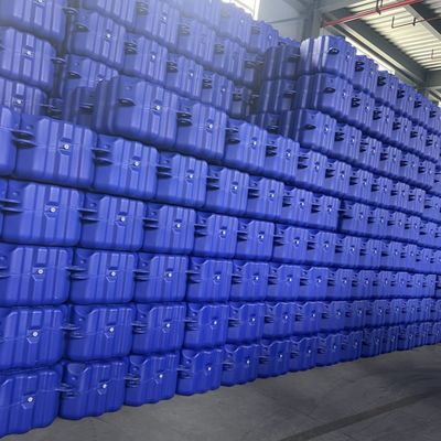 Versatile modulaire blauwe PE-ponton UV-bestendige stabiele drijvende platforms