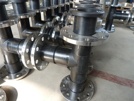 Op maat gemaakte diameter Dia32-1800mm Dredging HDPE Pipe Bolts Nuts Wasmachines Inclusief accessoires