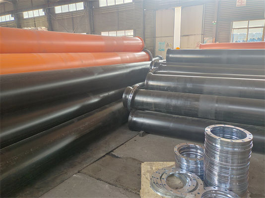1-12m Lengte UHMWPE-pijp Lage wrijvingscoëfficiënt Ultra hoog moleculair gewicht Polyethyleen voor een soepele stroomefficiëntie
