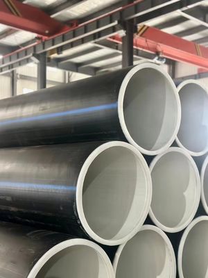 Onderhoudsarme en langetermijnbesparende watervoorziening HDPE-pijp met ingesloten bouten